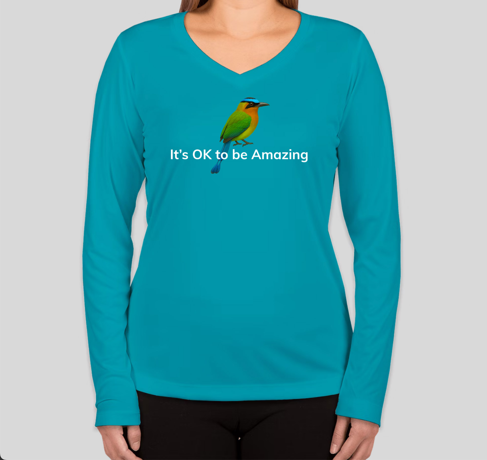 It's OK to be Amazing - Long Sleeve T (Women)